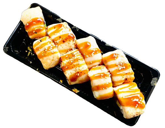 flamed salmon roll